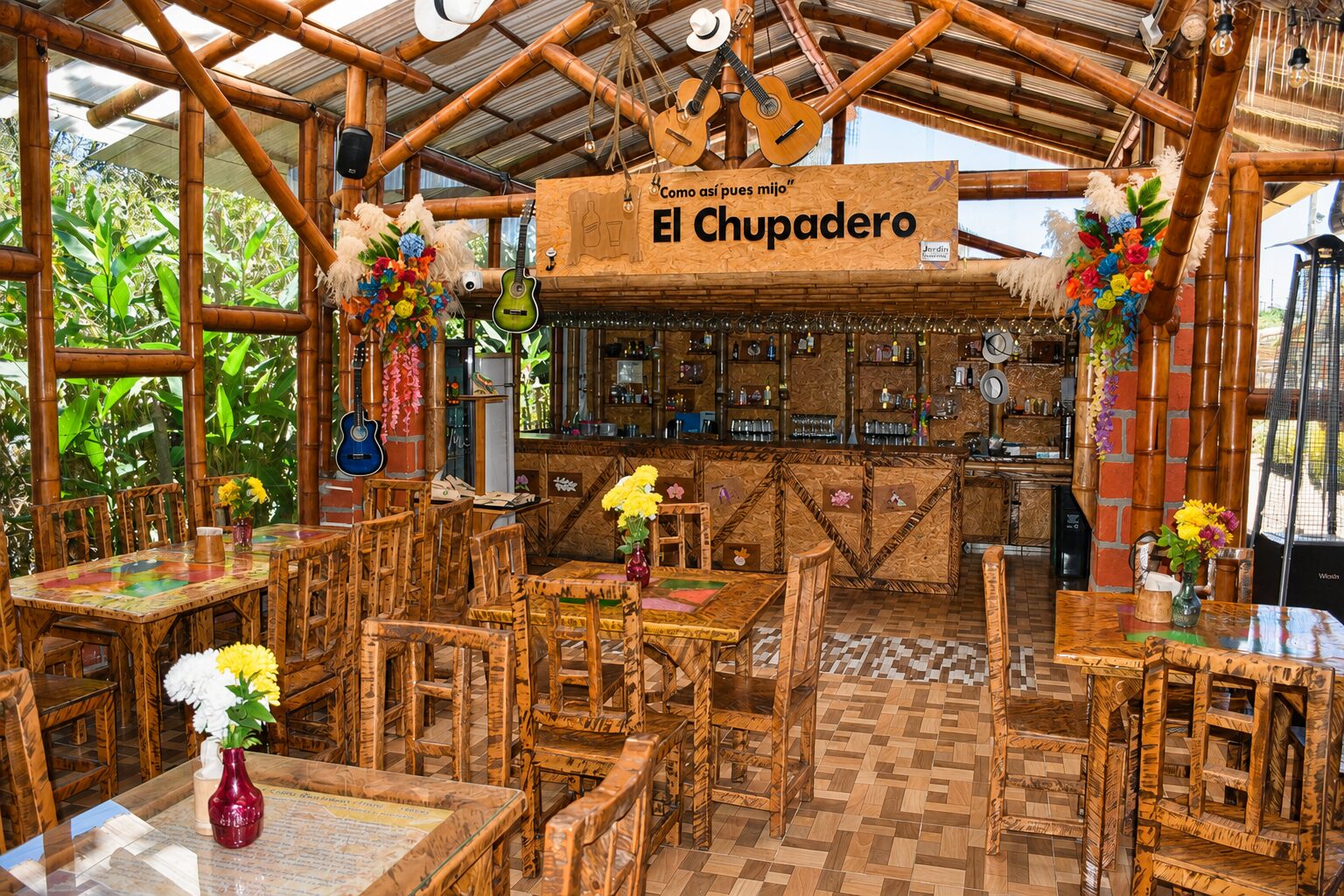 Restaurante campestre con gastronomía típica paisa en Santa Elena Antioquia